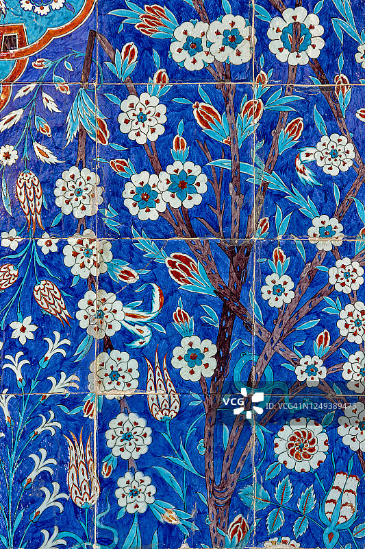 伊兹尼克瓷砖图片素材