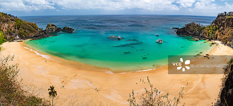 桑乔海滩全景图片素材