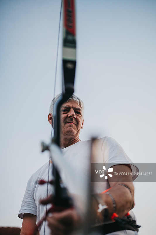 弓箭手训练中图片素材