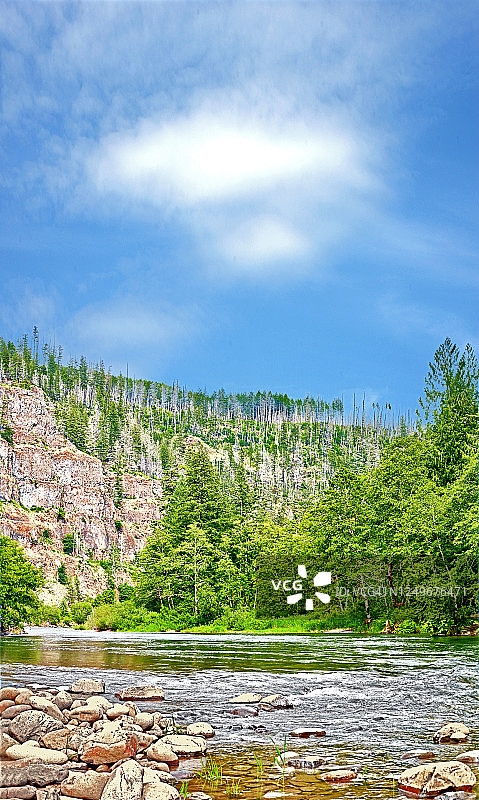 克拉克默斯河图片素材