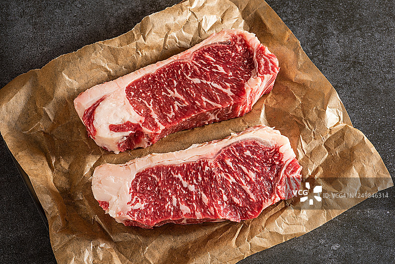 生牛柳肉条图片素材