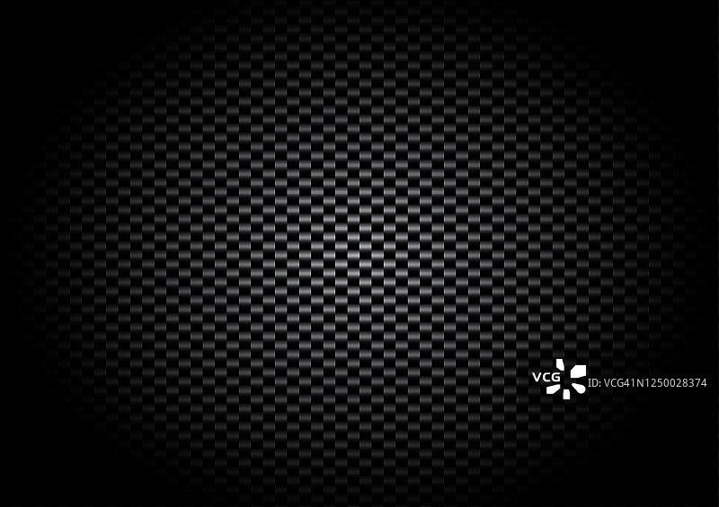 黑色碳纤维纹理背景和留白图片素材