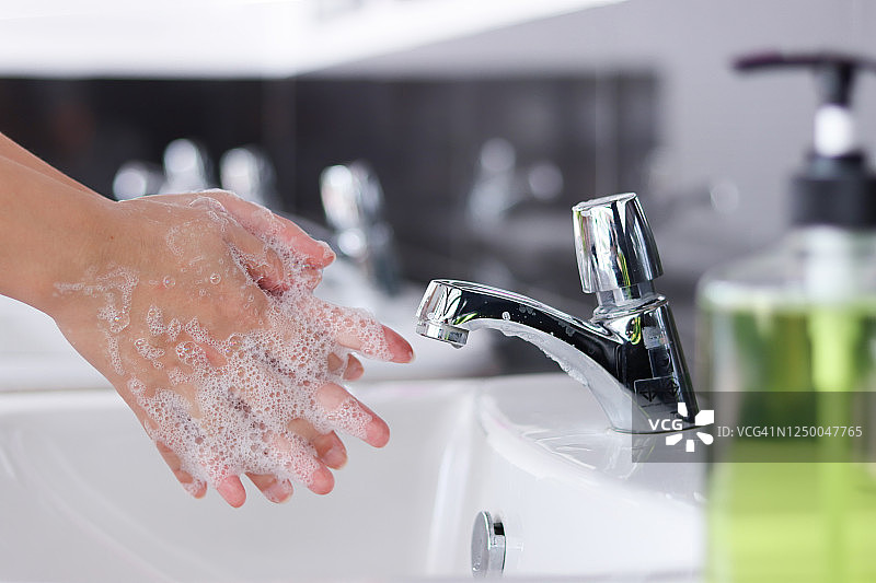 洗手，预防疾病，卫生或消毒，洗手液，洗手图片素材
