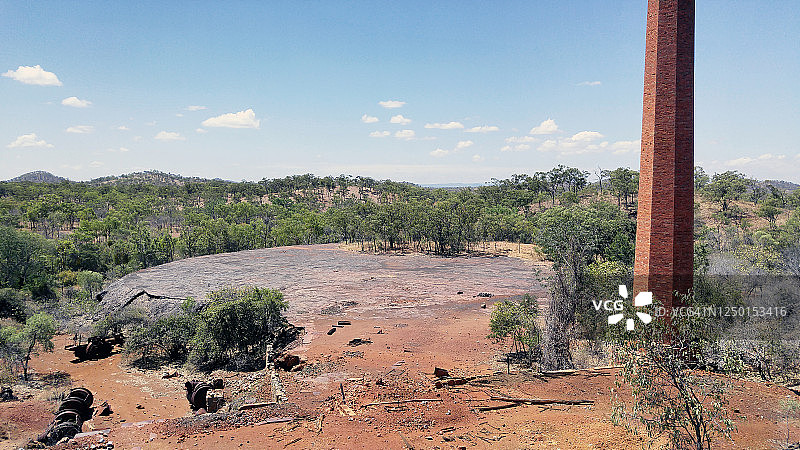 铜炉渣堆图片素材