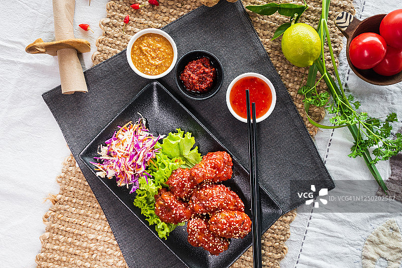 韩式炸鸡图片素材