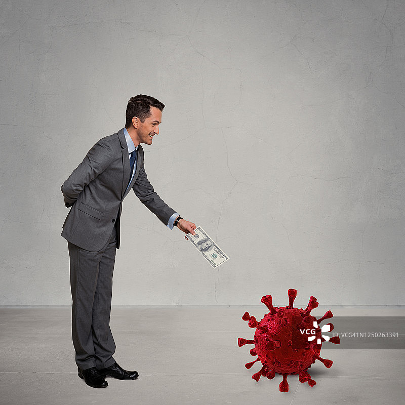 新型冠状病毒衰退图片素材