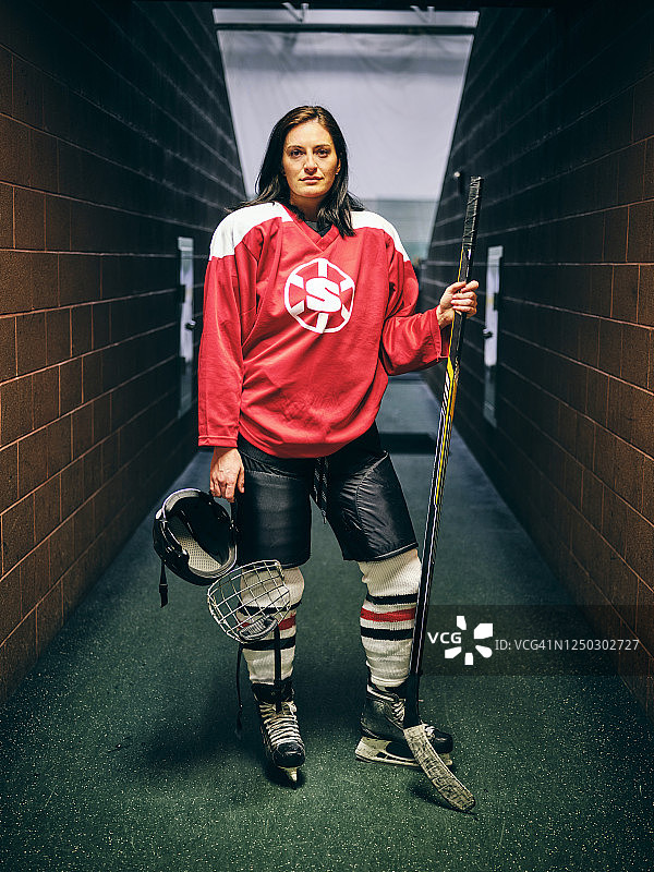 女曲棍球运动员图片素材