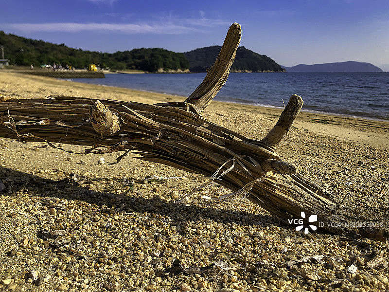 直岛的碁滩地海水浴场图片素材