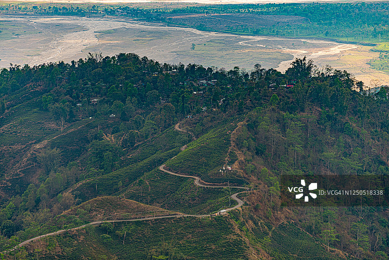 印度大吉岭风光图片素材