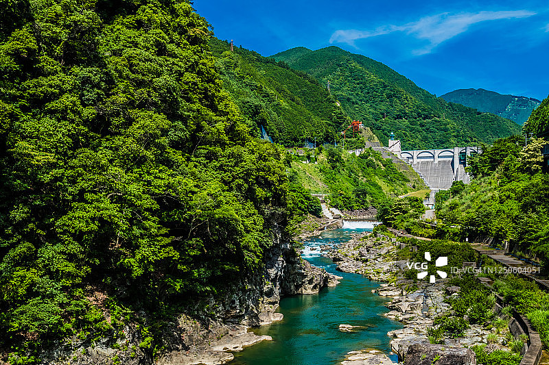 大泷水坝图片素材