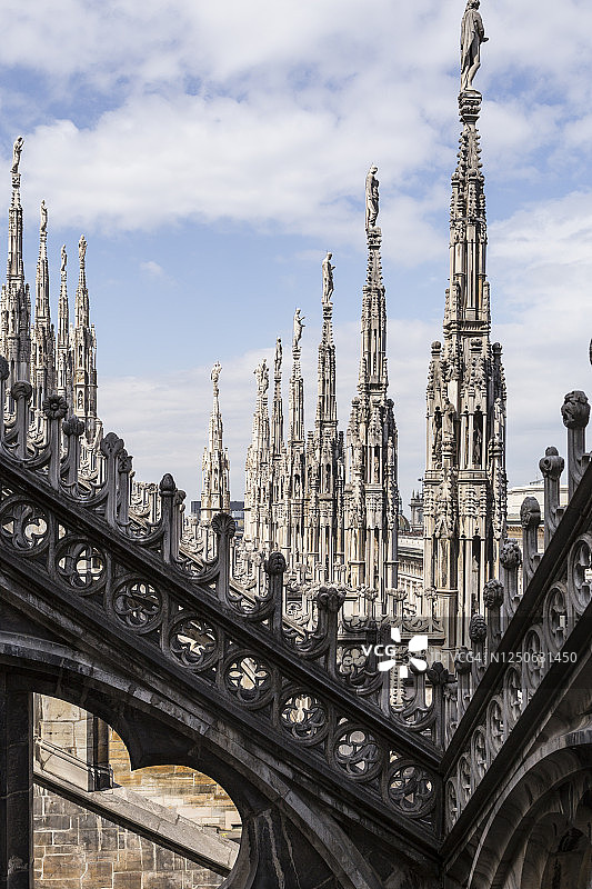 意大利米兰主教座堂图片素材