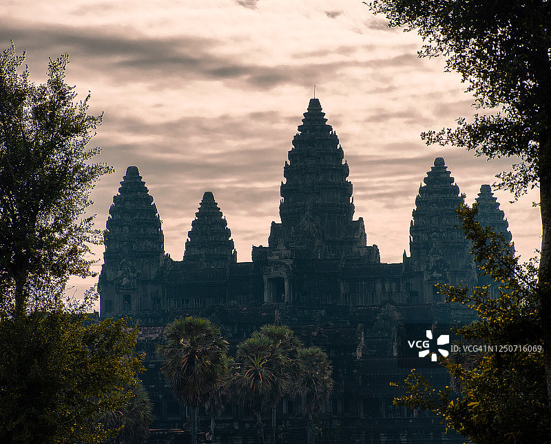 吴哥窟日出图片素材