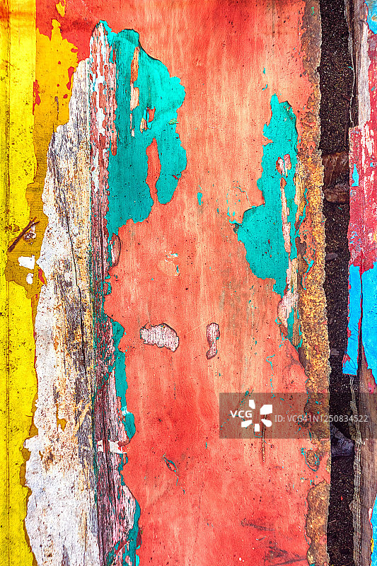 印度尼西亚木板油画图片素材