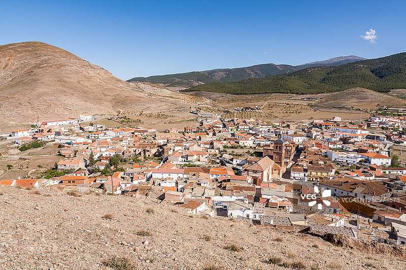 拉卡拉奥拉的城镇景观图片素材