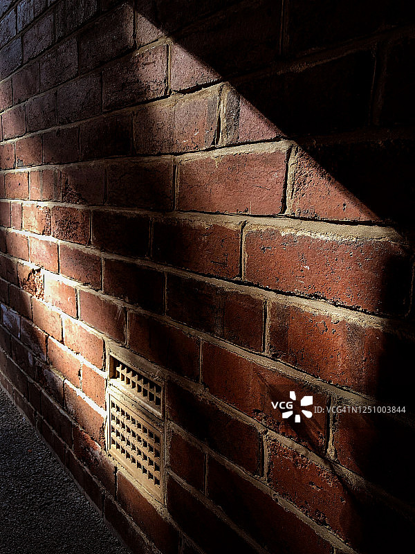 砖墙小巷图片素材