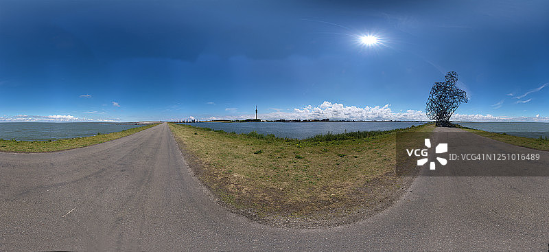 Hurkende man lelystad全景图图片素材