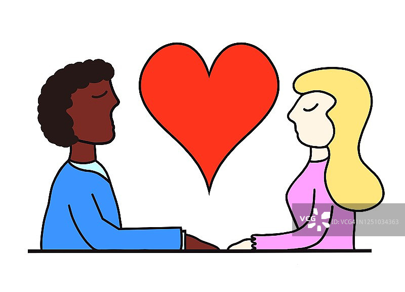 情人节背景，浪漫情侣图片素材