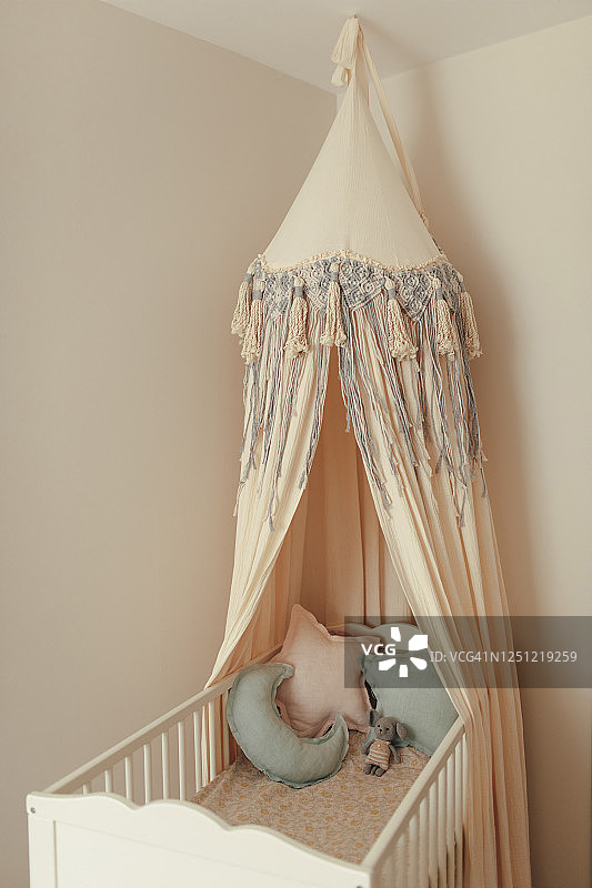 斯堪的纳维亚现代设计的儿童卧室图片素材