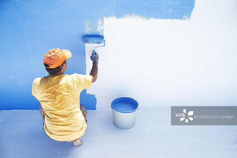 粉刷游泳池图片素材