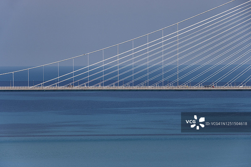 土耳其伊斯坦布尔的亚武兹苏丹塞利姆大桥图片素材