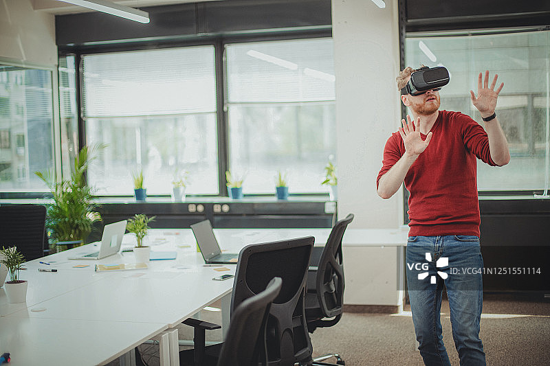 VR：可怕的现实图片素材