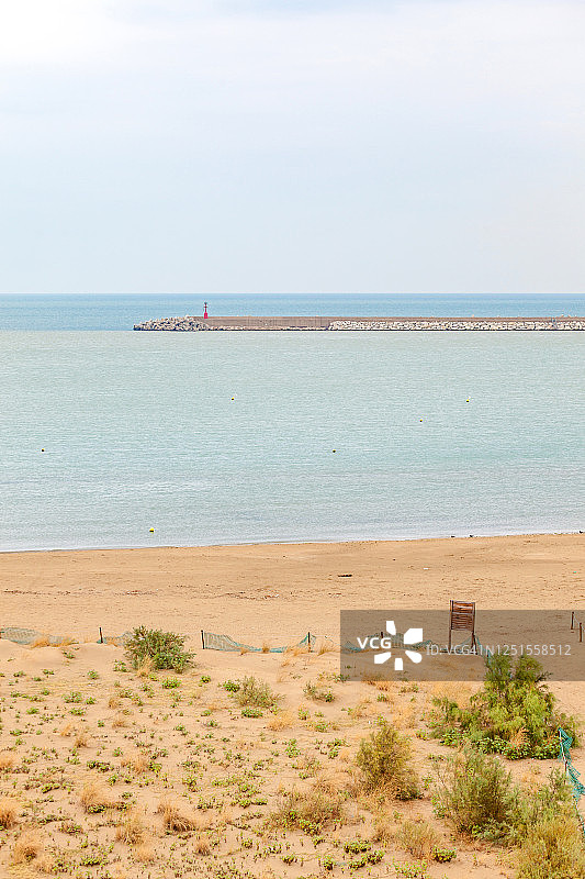 意大利佩斯卡拉海滩图片素材