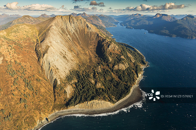 科迪亚克岛科迪亚克国家野生动物保护区，阿拉斯加图片素材