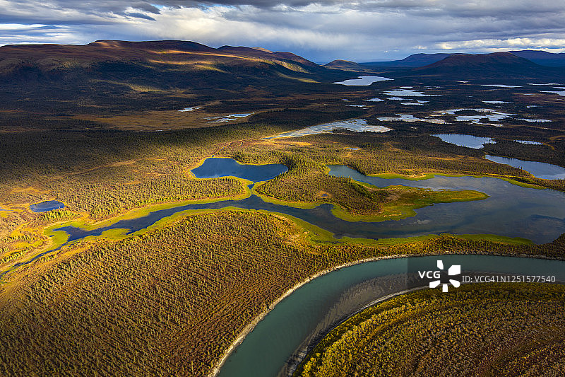 阿拉斯加北极国家野生动物保护区图片素材
