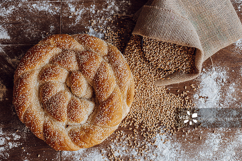 自制的面包图片素材