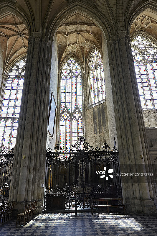 亚眠大教堂图片素材