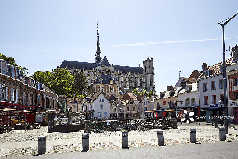 亚眠大教堂图片素材