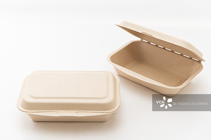 纸浆饭盒图片素材