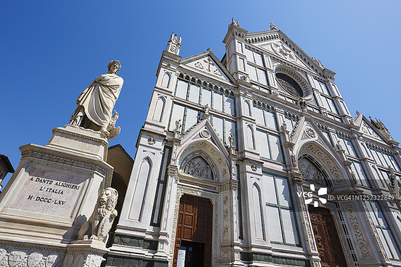 意大利佛罗伦萨圣十字大教堂图片素材
