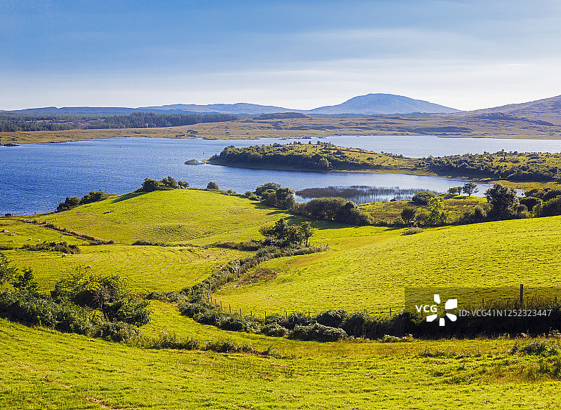 科里布湖，康尼马拉，爱尔兰图片素材