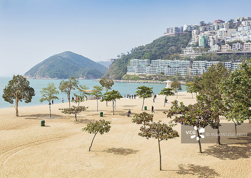 中国香港浅水湾海滩图片素材