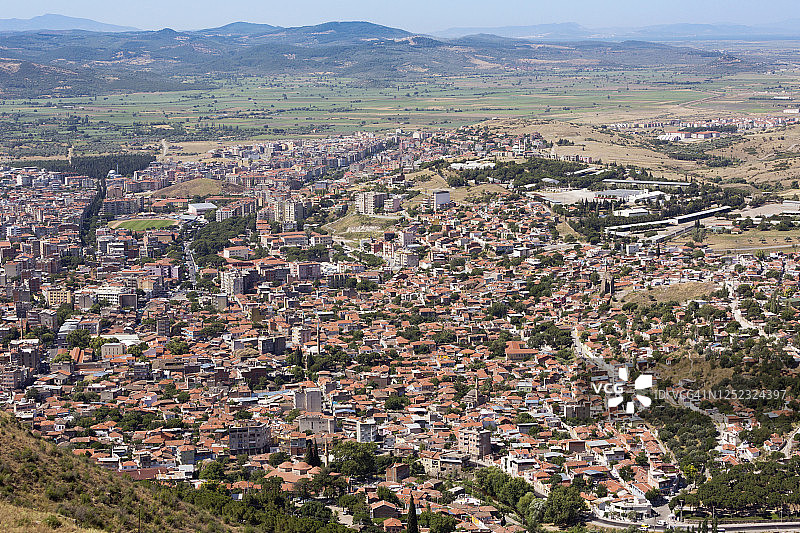 土耳其贝尔加马全景图片素材