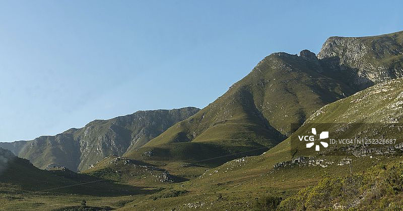 南非西开普省克莱蒙德的霍屯督荷兰山脉图片素材