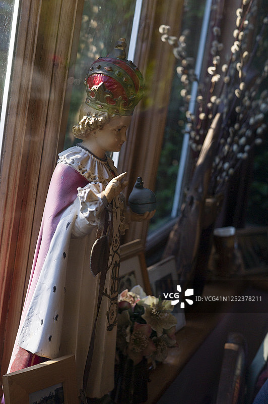 布拉格耶稣圣婴雕像图片素材