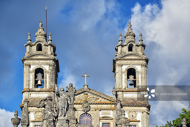 葡萄牙邦热苏斯教堂图片素材