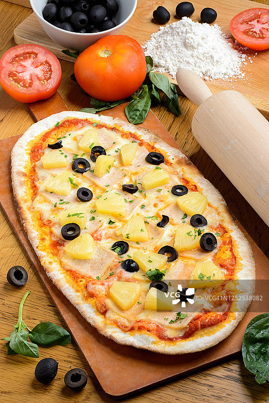 美式披萨图片素材