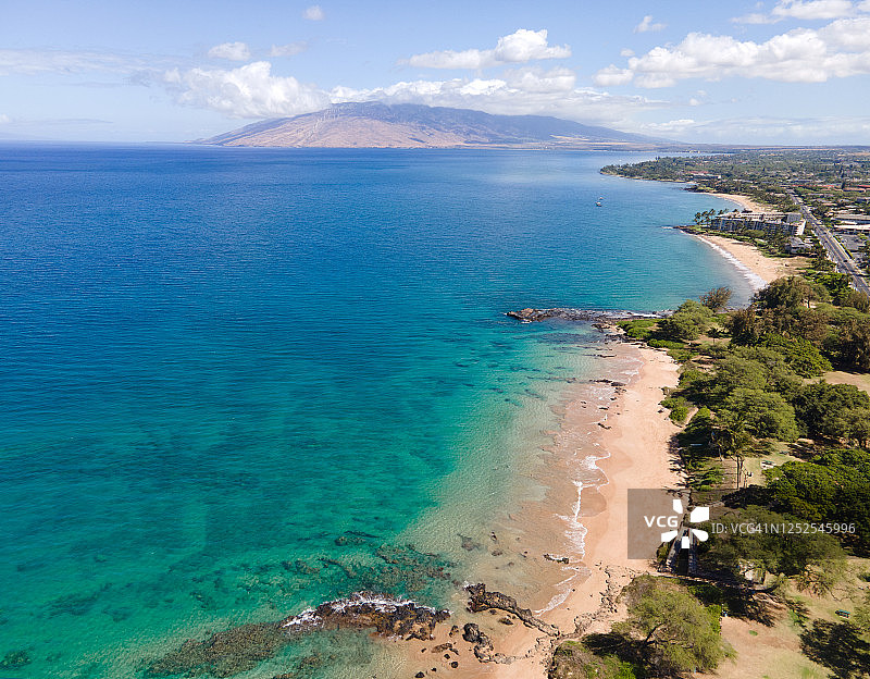 南茂宜岛航拍图片素材