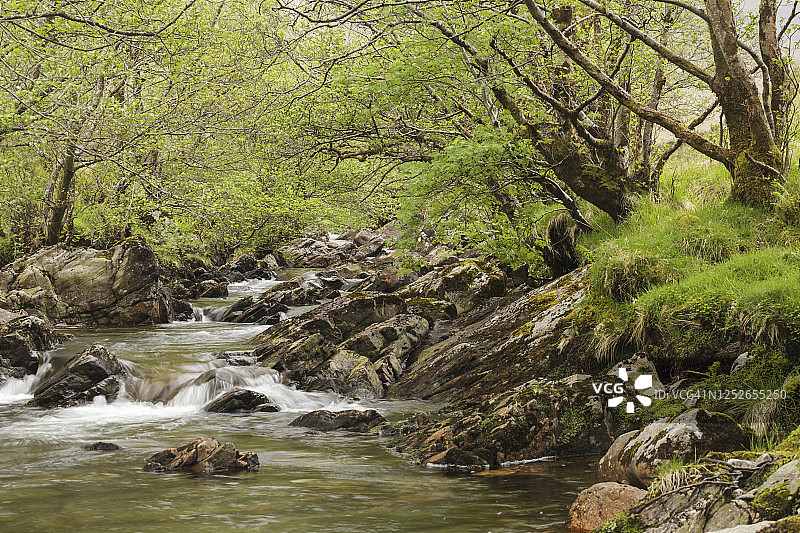 格兰恩达莱恩的恩达莱恩河图片素材