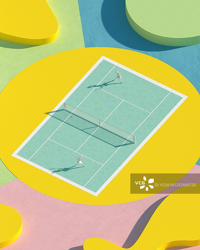 网球场图片素材