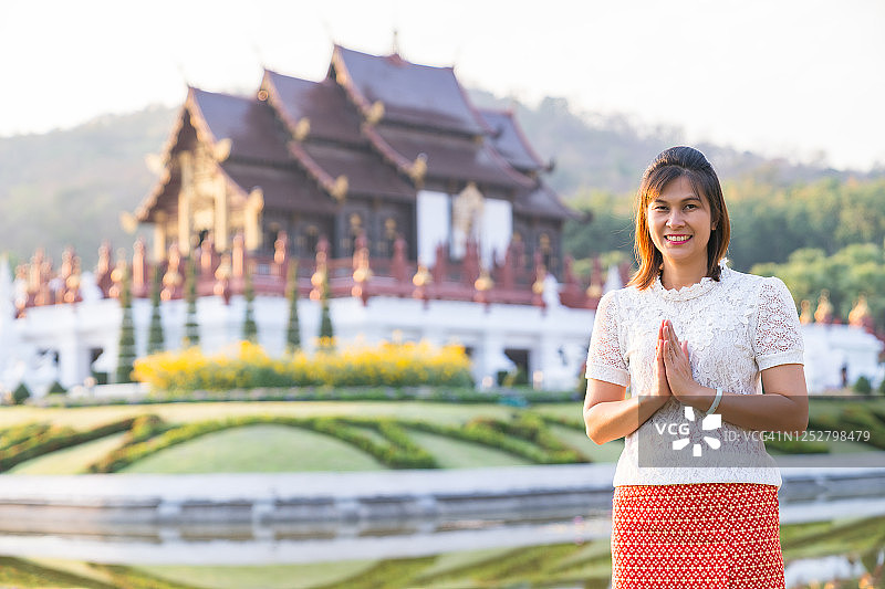 欢迎的泰国女性图片素材