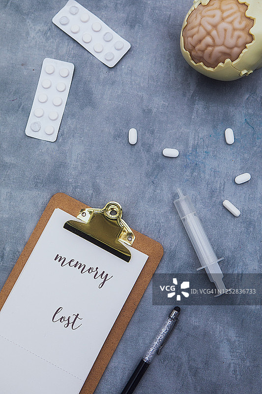 痴呆症和记忆丧失概念图图片素材