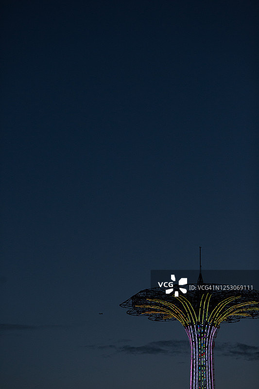 科尼岛黄昏图片素材