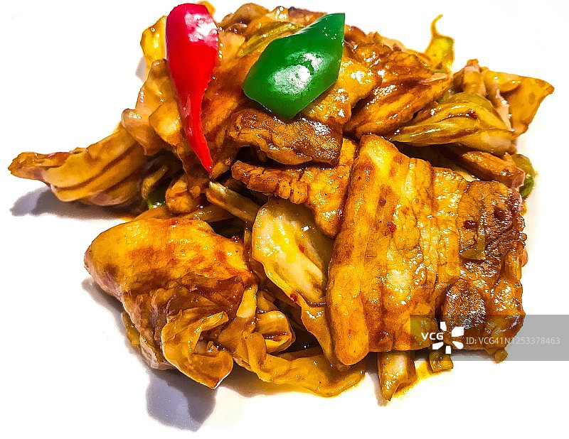 四川回锅肉图片素材