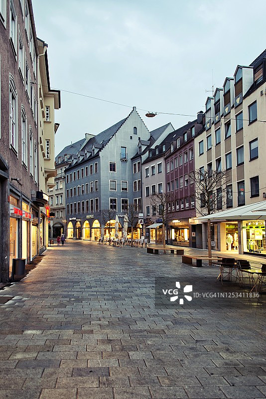 德国奥格斯堡，欧洲图片素材