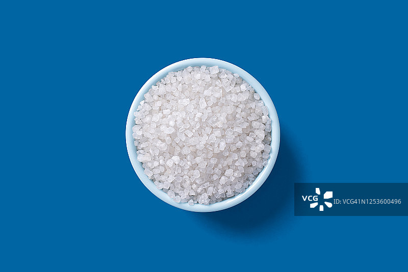 一碗海盐颗粒图片素材