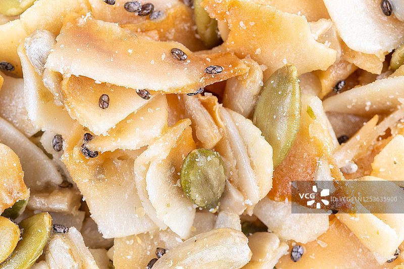 香甜椰子簇微距照片图片素材